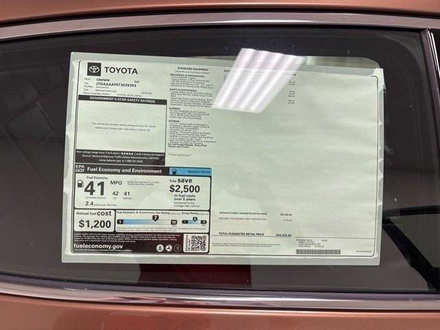 new 2026 Toyota Crown car, priced at $43,824