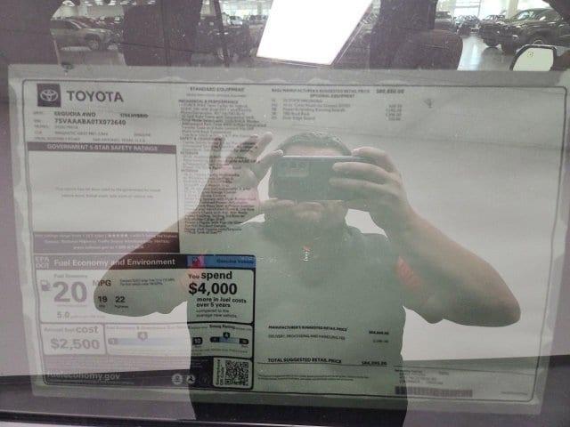 new 2026 Toyota Sequoia car, priced at $85,318