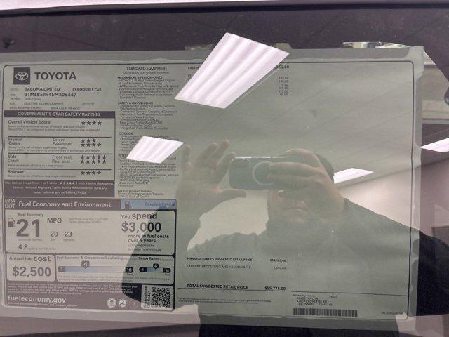 new 2025 Toyota Tacoma car, priced at $55,278