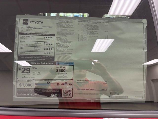 new 2025 Toyota RAV4 car, priced at $41,098