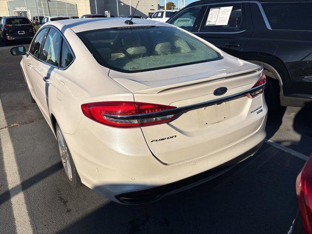 used 2017 Ford Fusion car, priced at $13,600