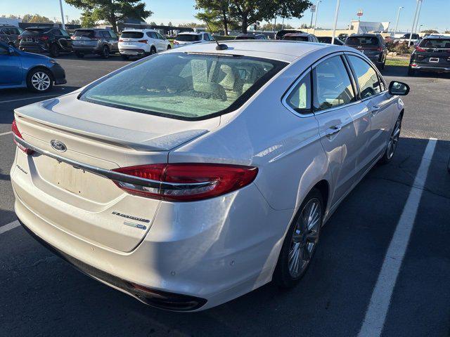 used 2017 Ford Fusion car, priced at $13,600
