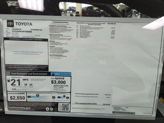 new 2024 Toyota Tacoma car, priced at $41,814