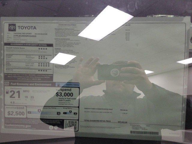 new 2025 Toyota Tacoma car, priced at $46,043