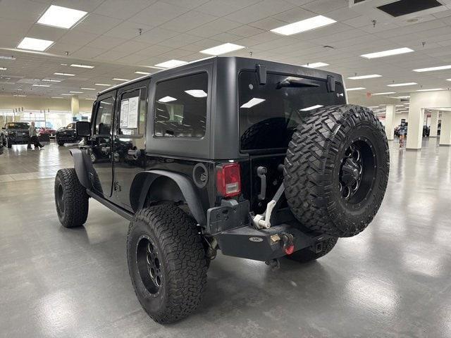 used 2014 Jeep Wrangler Unlimited car, priced at $16,193