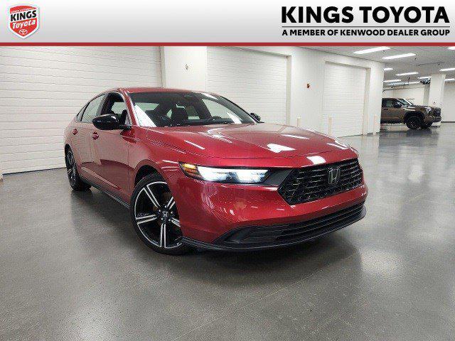 used 2024 Honda Accord Hybrid car, priced at $26,700