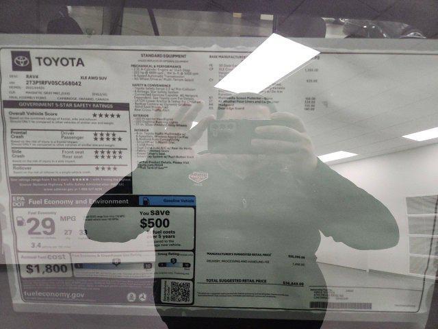 new 2025 Toyota RAV4 car, priced at $39,498
