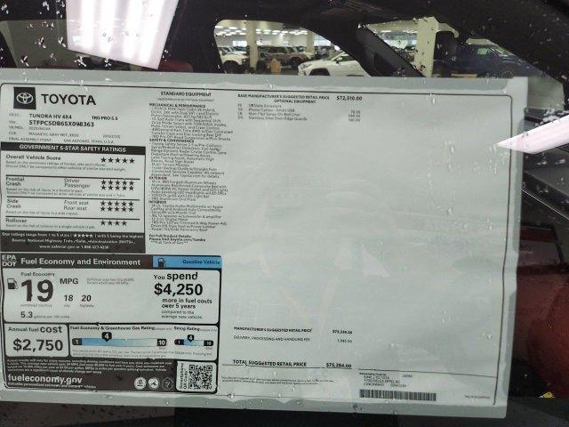 new 2025 Toyota Tundra Hybrid car