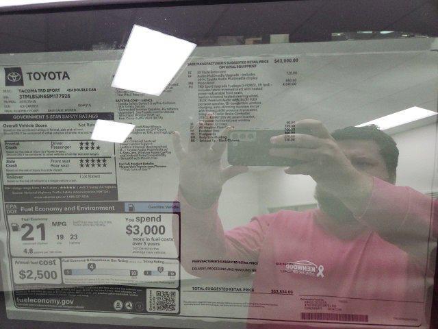 new 2025 Toyota Tacoma car, priced at $51,534
