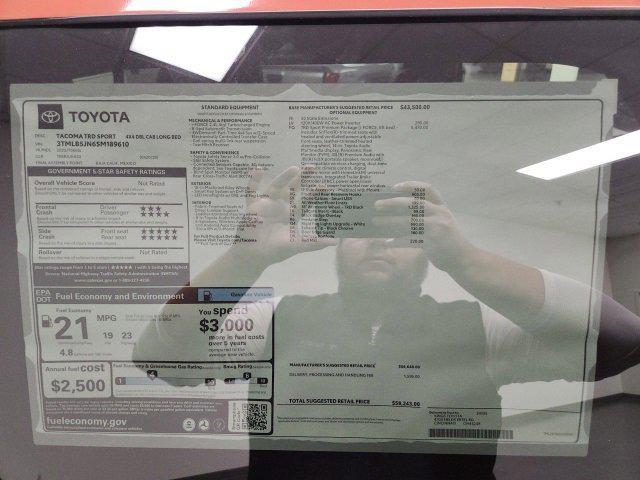 new 2025 Toyota Tacoma car, priced at $57,743