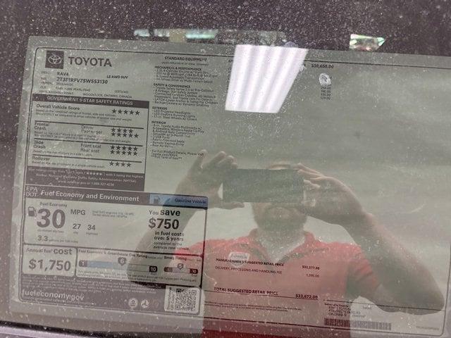 new 2025 Toyota RAV4 car, priced at $33,672