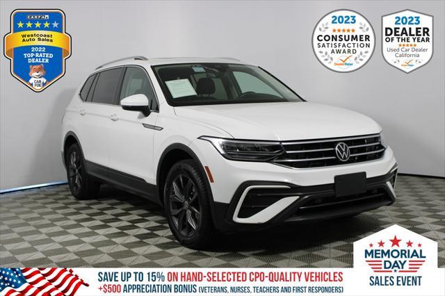 used 2022 Volkswagen Tiguan car, priced at $22,136