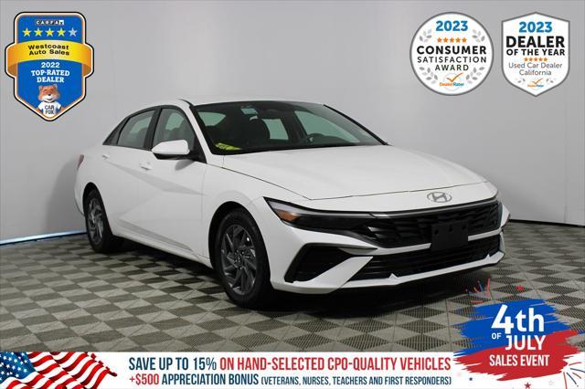 used 2024 Hyundai Elantra car, priced at $17,931