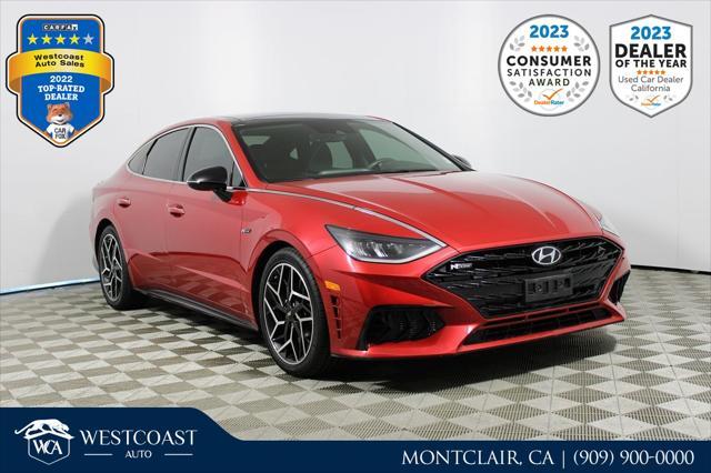 used 2021 Hyundai Sonata car, priced at $22,201