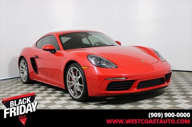 used 2018 Porsche 718 Cayman car, priced at $61,888