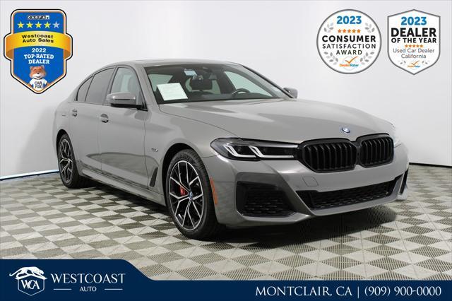 used 2022 BMW 530e car, priced at $36,606