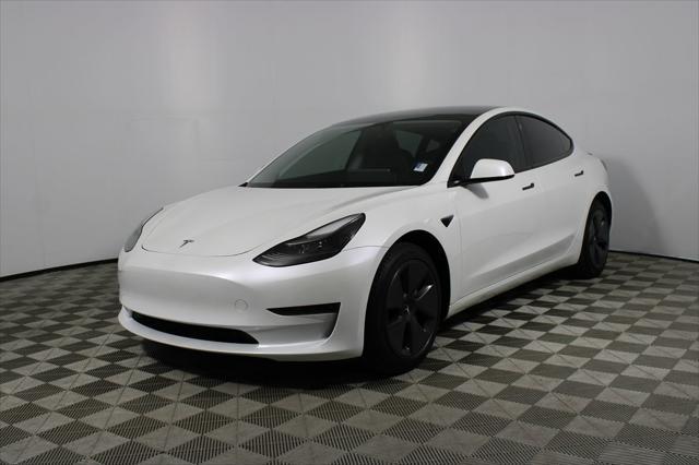 used 2023 Tesla Model 3 car, priced at $25,887