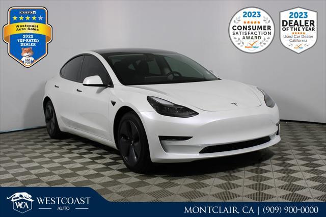 used 2023 Tesla Model 3 car, priced at $25,887