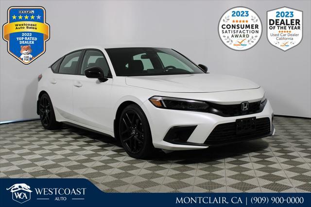 used 2023 Honda Civic car, priced at $22,694