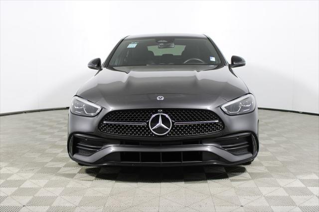 used 2022 Mercedes-Benz C-Class car, priced at $33,788