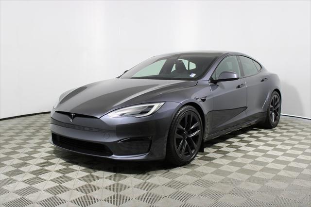 used 2021 Tesla Model S car, priced at $61,888
