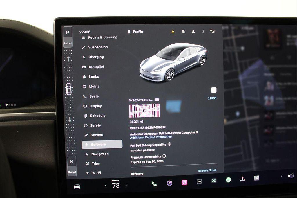 used 2021 Tesla Model S car, priced at $54,465