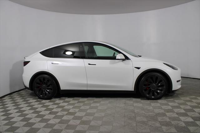 used 2022 Tesla Model Y car, priced at $33,841