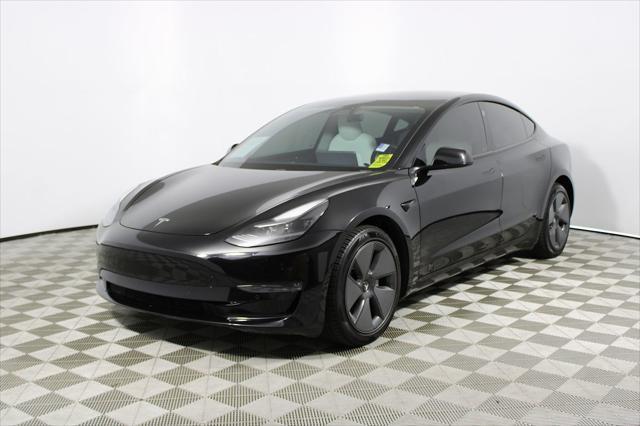 used 2021 Tesla Model 3 car, priced at $23,171