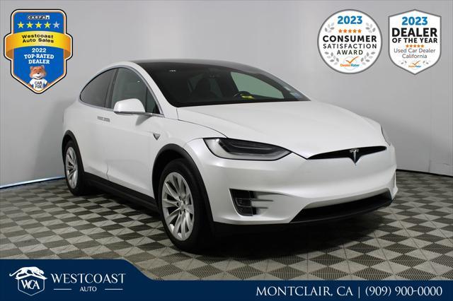 used 2021 Tesla Model X car, priced at $43,161