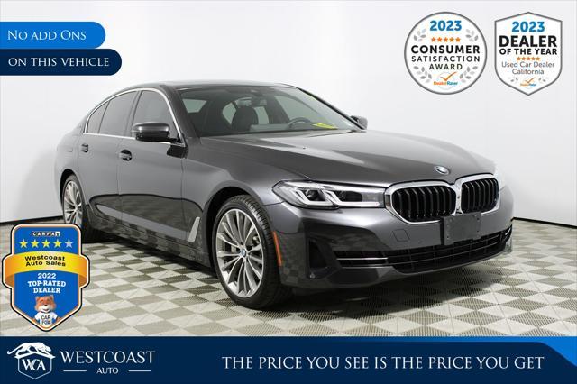 used 2021 BMW 530e car, priced at $33,888
