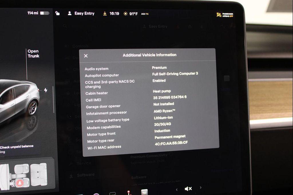used 2022 Tesla Model Y car, priced at $26,029