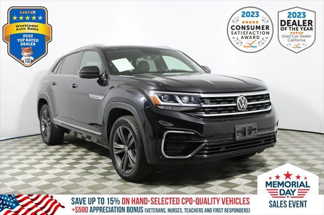 used 2021 Volkswagen Atlas Cross Sport car, priced at $24,483