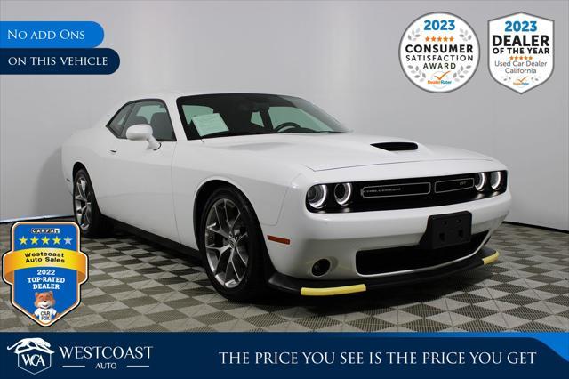 used 2022 Dodge Challenger car, priced at $26,588