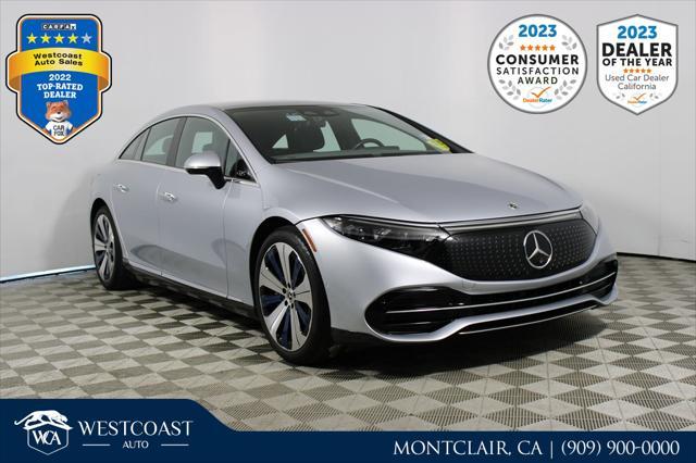 used 2022 Mercedes-Benz EQS 450+ car, priced at $38,255