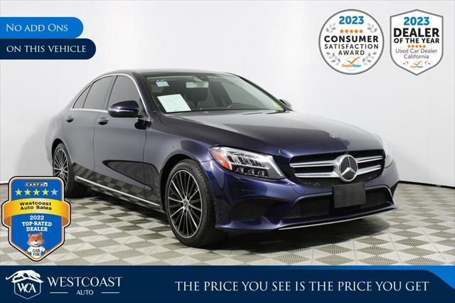 used 2019 Mercedes-Benz C-Class car, priced at $22,783