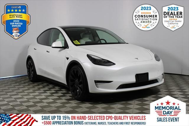 used 2022 Tesla Model Y car, priced at $26,921