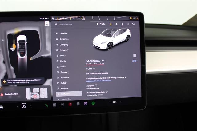 used 2022 Tesla Model Y car, priced at $27,739
