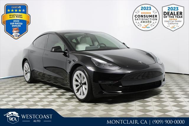 used 2021 Tesla Model 3 car, priced at $24,266