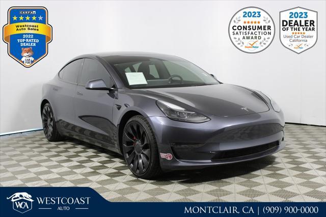 used 2023 Tesla Model 3 car, priced at $30,249