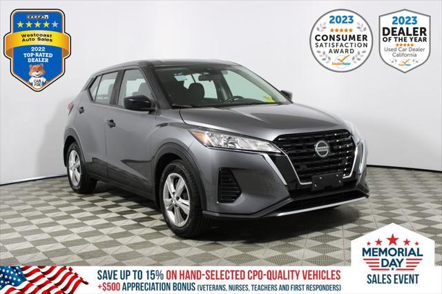 used 2021 Nissan Kicks car, priced at $14,322