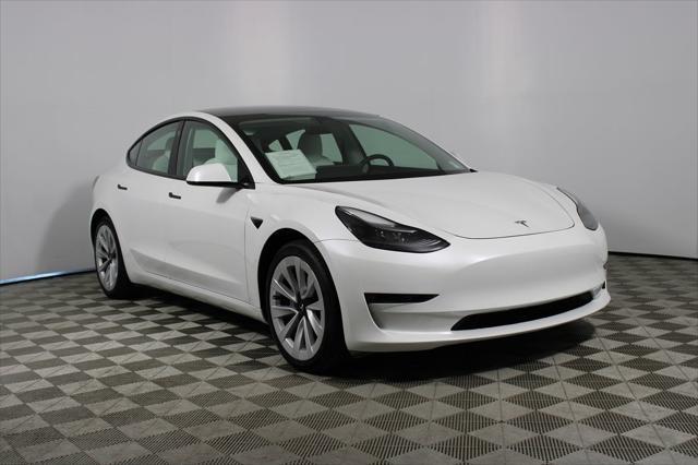 used 2022 Tesla Model 3 car