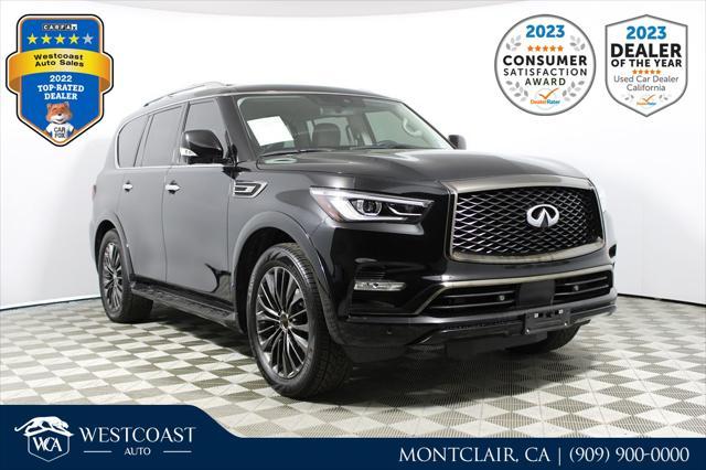 used 2021 INFINITI QX80 car, priced at $35,748