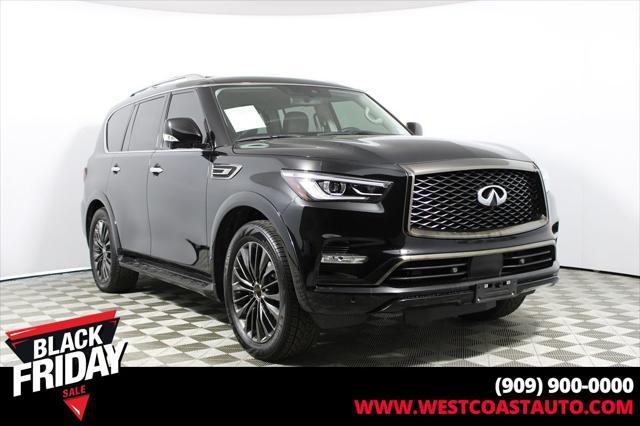 used 2021 INFINITI QX80 car, priced at $35,888