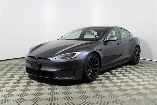 used 2021 Tesla Model S car, priced at $38,910