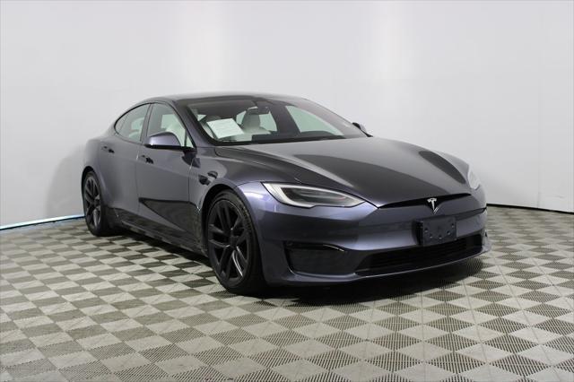 used 2021 Tesla Model S car, priced at $38,910