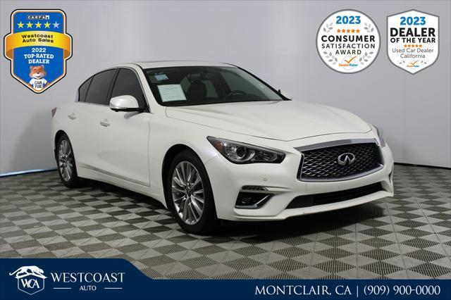 used 2021 INFINITI Q50 car, priced at $24,888