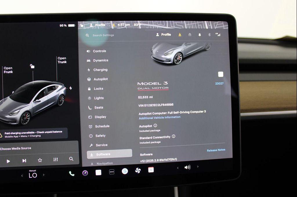used 2020 Tesla Model 3 car, priced at $23,848