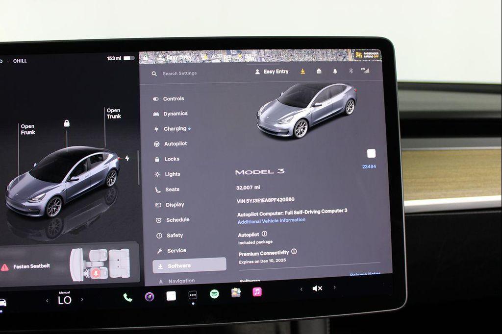 used 2023 Tesla Model 3 car, priced at $22,388