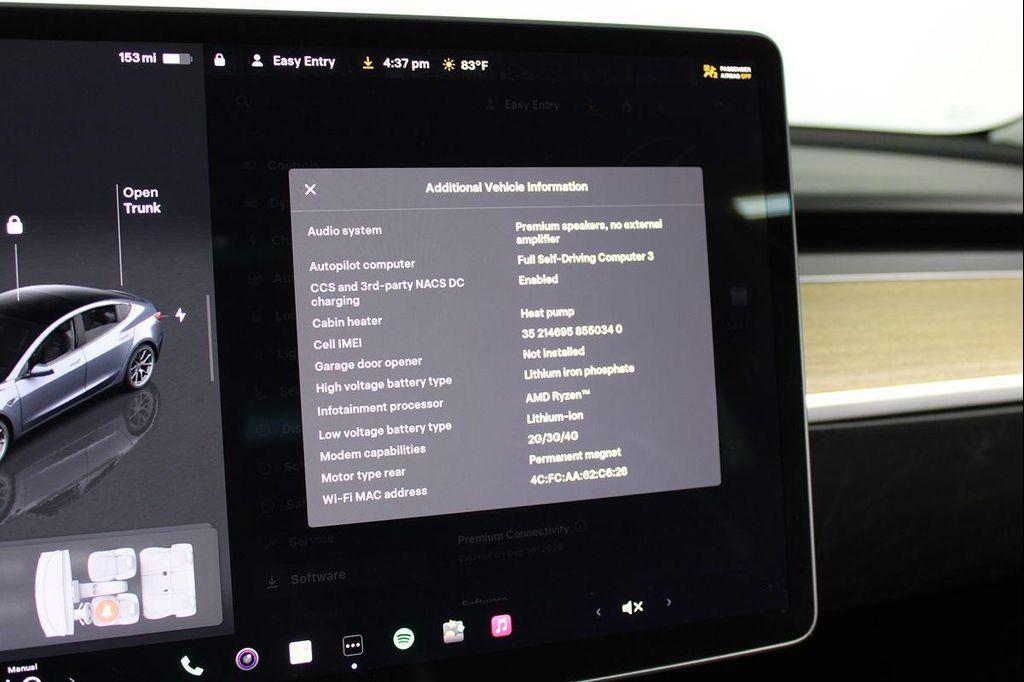 used 2023 Tesla Model 3 car, priced at $22,388