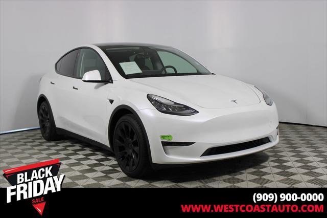 used 2021 Tesla Model Y car, priced at $27,918